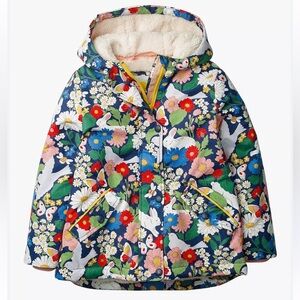 Mini Boden Sherpa Lined Anorak Coat